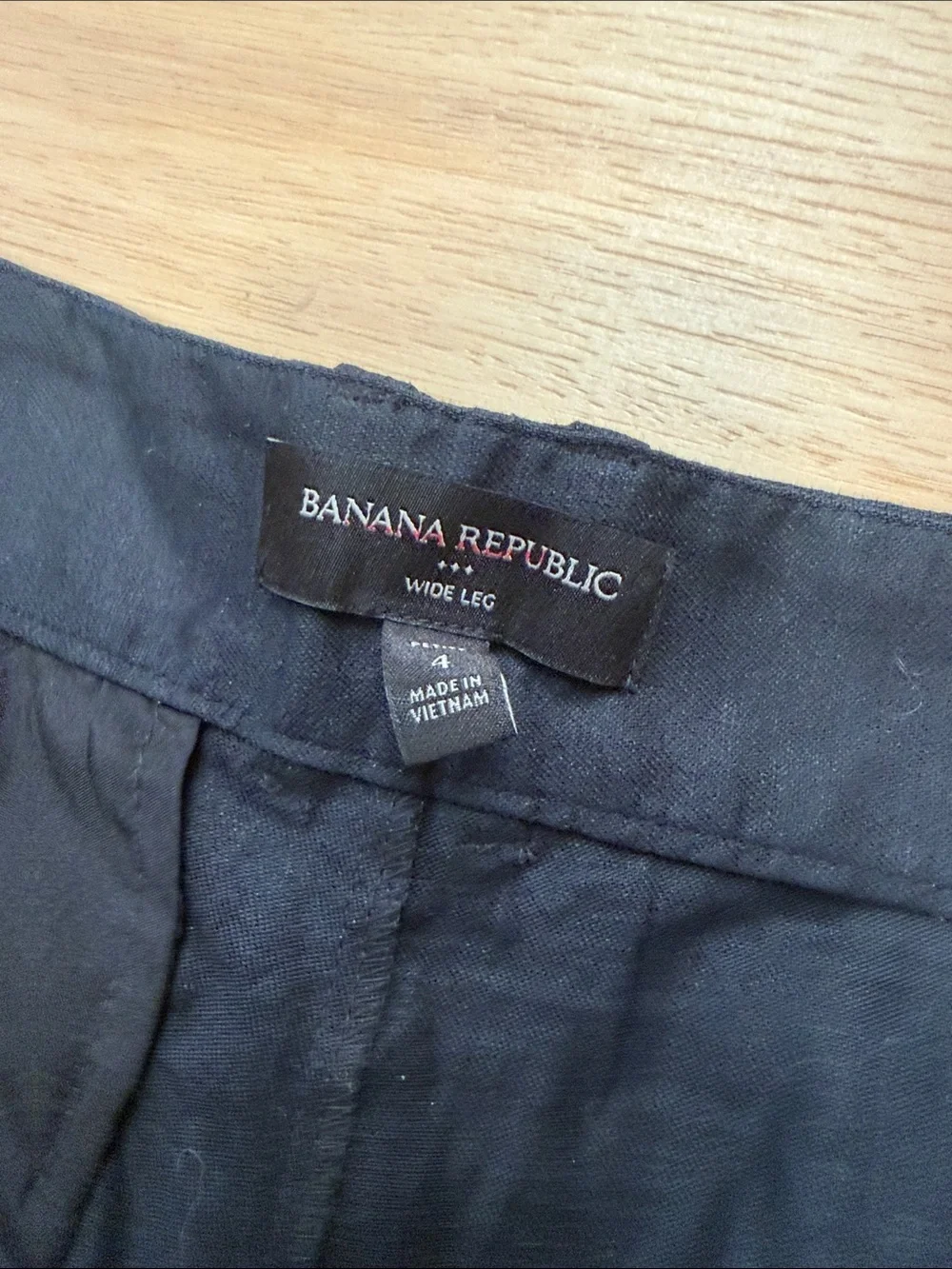 High Waisted Banana Republic Black women's Dress Pants - Straight Leg